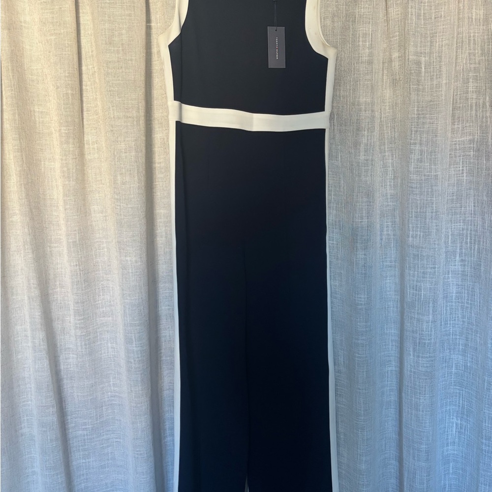 Tommy Hilfiger Navy and White Jumpsuit
